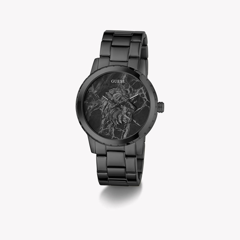 GUESS Men's Black Stainless Steel Watch | GW0958G3 by i-watch