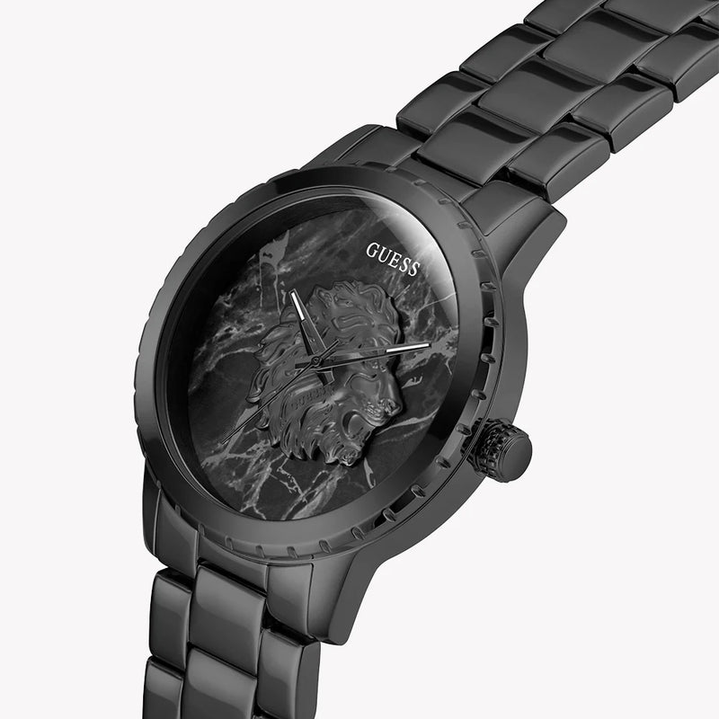 GUESS Men's Black Stainless Steel Watch | GW0958G3 by i-watch