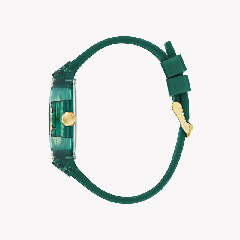 GUESS Men's Green Silicone Watch, Polycarbonate | GW0959G2 by i-watch
