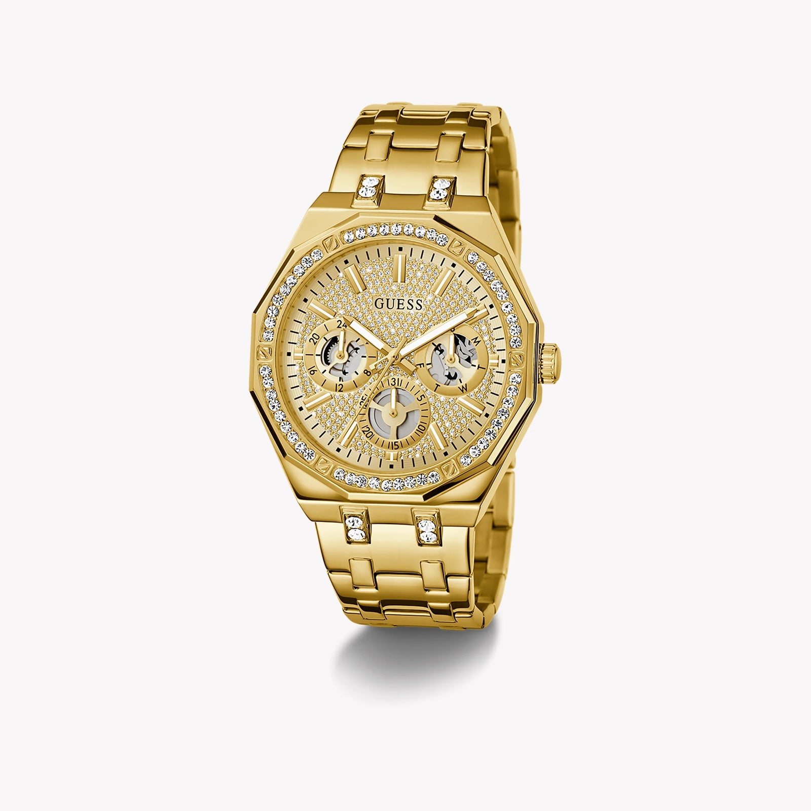 GUESS Men's Gold Stainless Steel Watch | GW0960G2 by i-watch