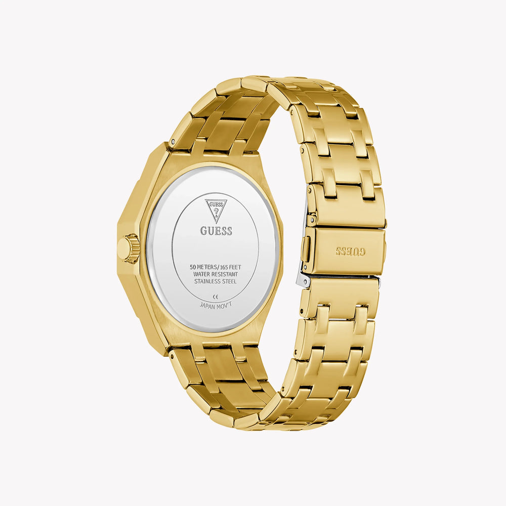 GUESS Men's Gold Stainless Steel Watch | GW0960G2 by i-watch