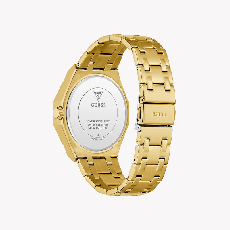 GUESS Men's Gold Stainless Steel Watch | GW0960G2 by i-watch