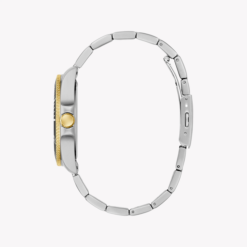 GUESS Men's Stainless Steel Silver & Gold Watch | GW0968G4