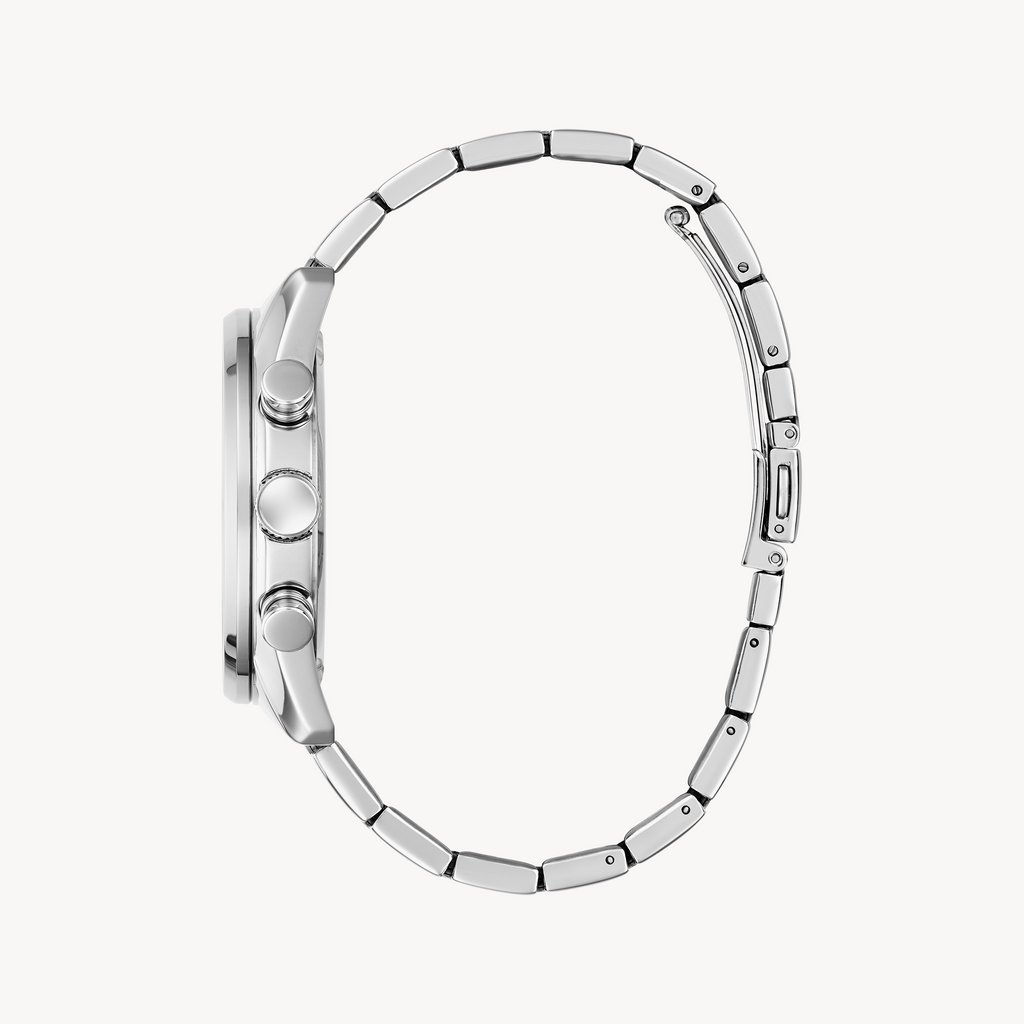 GUESS Men's Watch GW0971G1 | Stainless Steel, Black & Silver