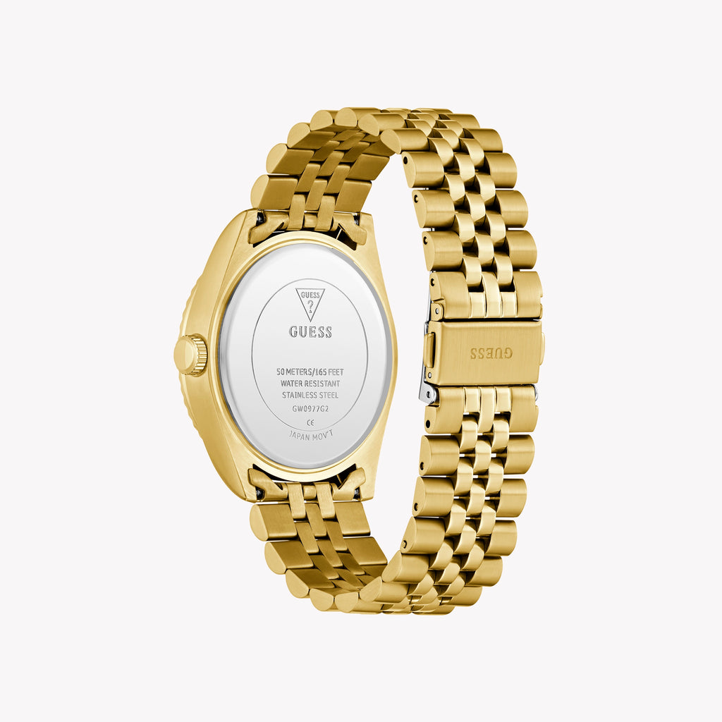 GUESS Men's Gold Stainless Steel Watch | GW0977G2