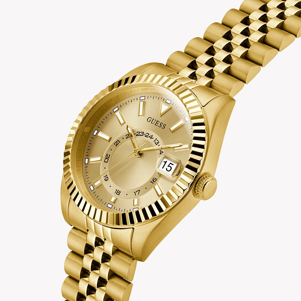 GUESS Men's Gold Stainless Steel Watch | GW0977G2