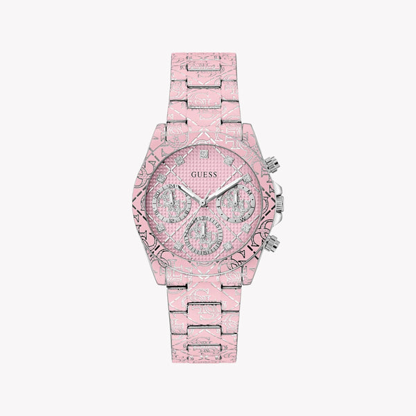 GUESS Women's Pink Steel Watch | GW0986L1 by i-watch