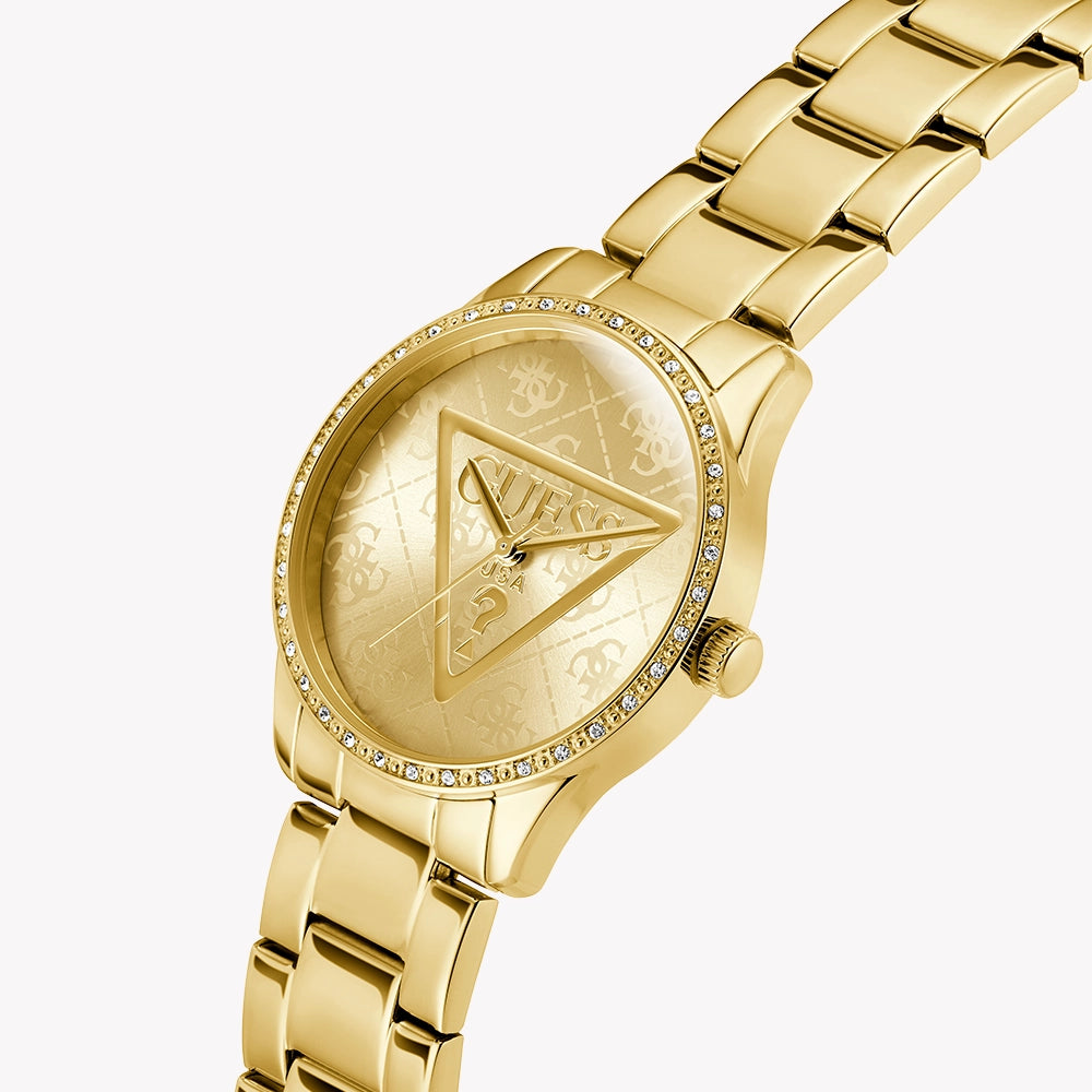 GUESS Women's Gold Stainless Steel Watch | GW0987L2