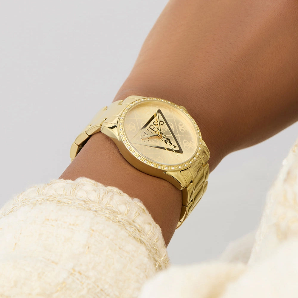 GUESS Women's Gold Stainless Steel Watch | GW0987L2