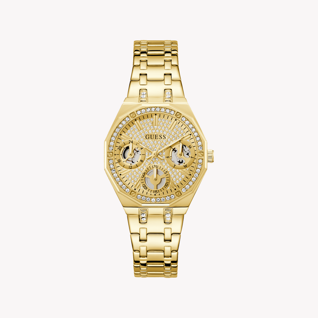 GUESS Women's Gold Stainless Steel Watch | GW0988L2