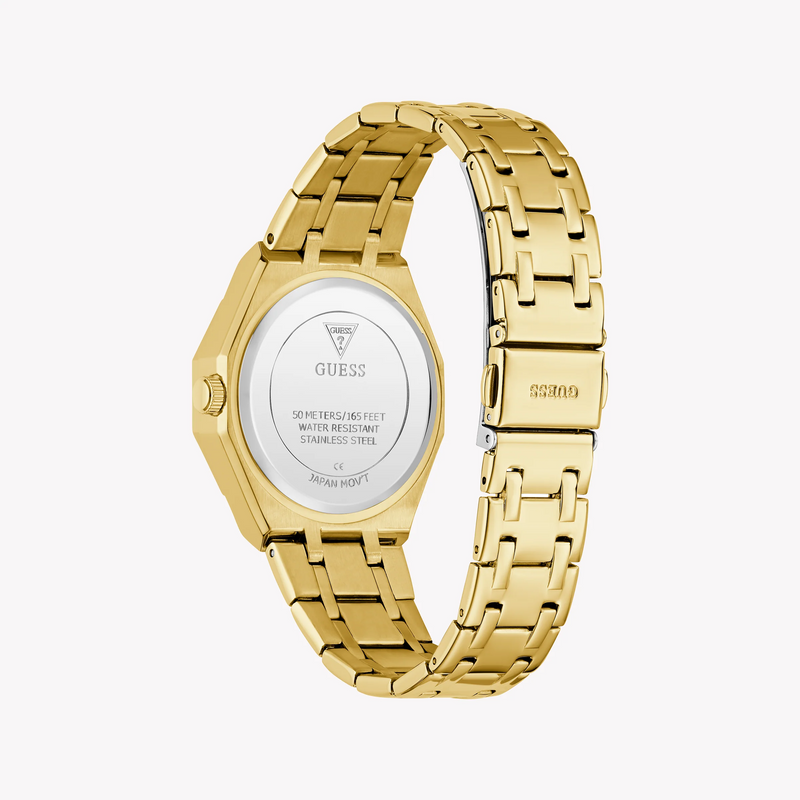 GUESS Women's Gold Stainless Steel Watch | GW0988L2