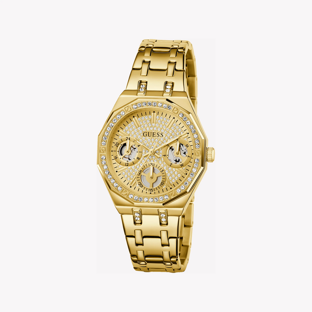 GUESS Women's Gold Stainless Steel Watch | GW0988L2