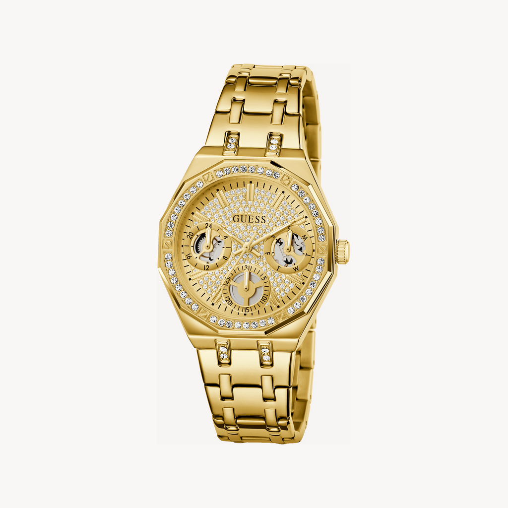 GUESS Women's Gold Stainless Steel Watch | GW0988L2