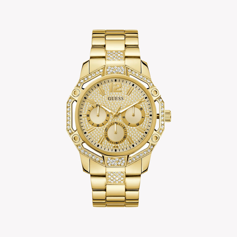 GUESS Men's Gold Watch, Recycled Steel | GW0990G2 by i-watch