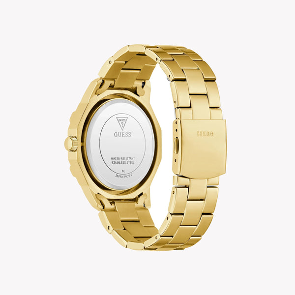 GUESS Men's Gold Watch, Recycled Steel | GW0990G2 by i-watch