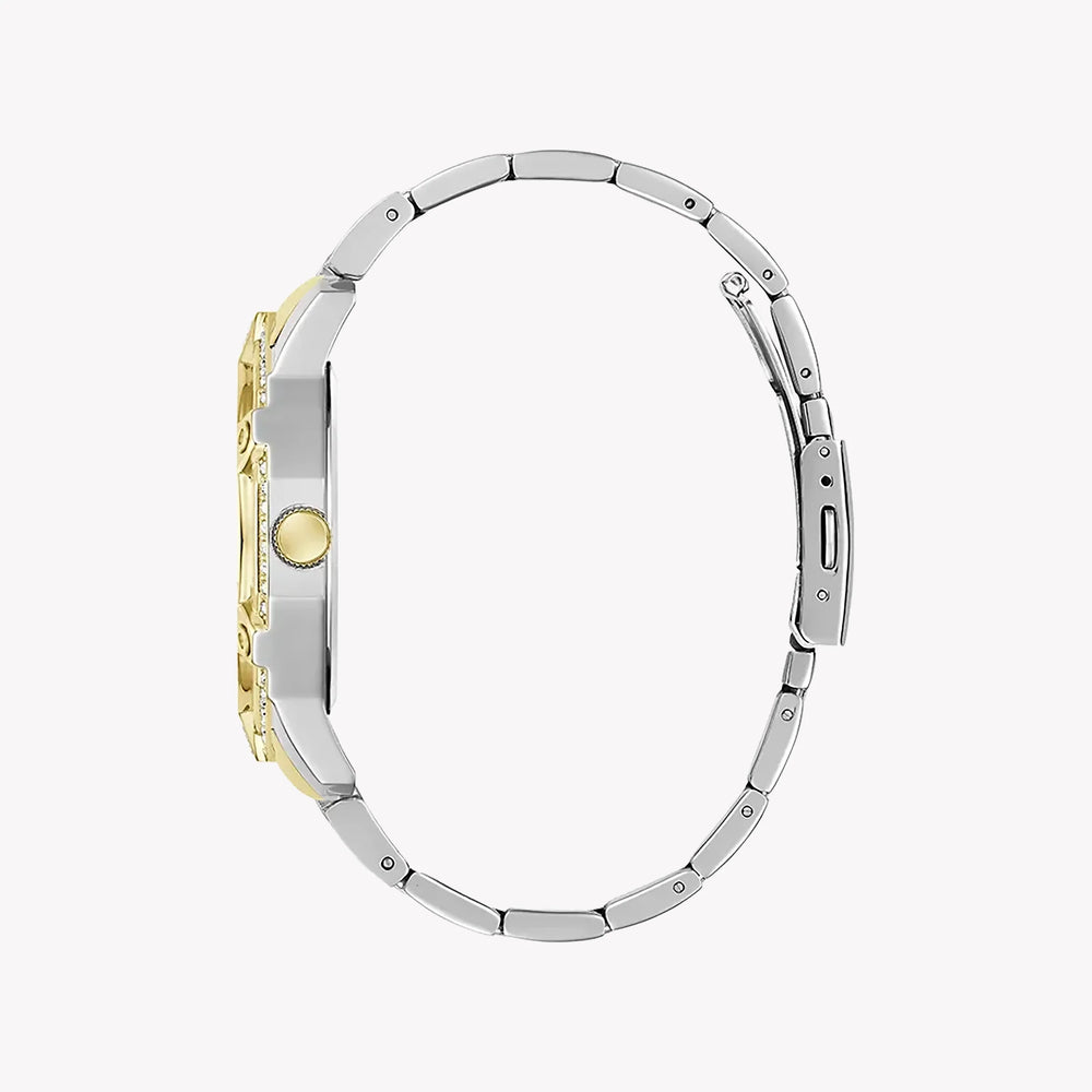 GUESS Men's Silver & Gold Watch, Multicolor Dial | GW0990G4 by i-watch