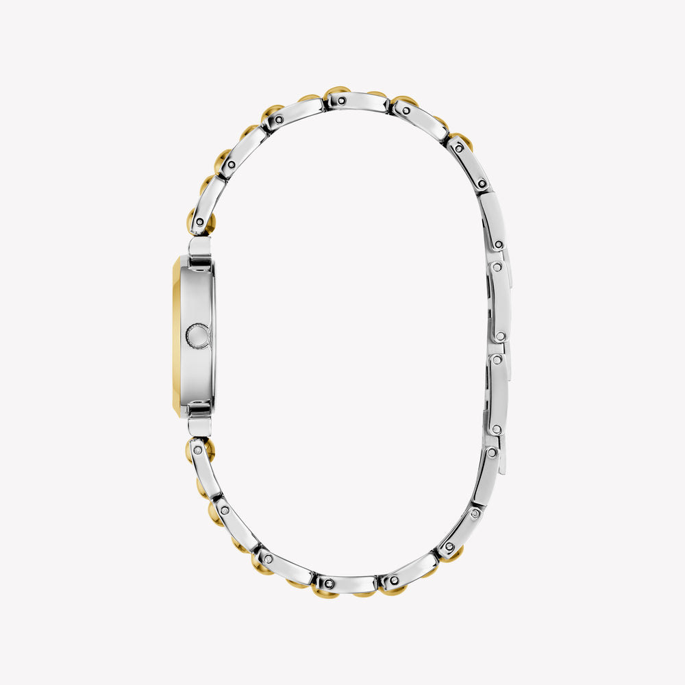 Guess Leena Two-Tone Green Dial Women's Watch