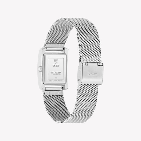 Guess Bonnet Ladies Silver Tone Analog Watch