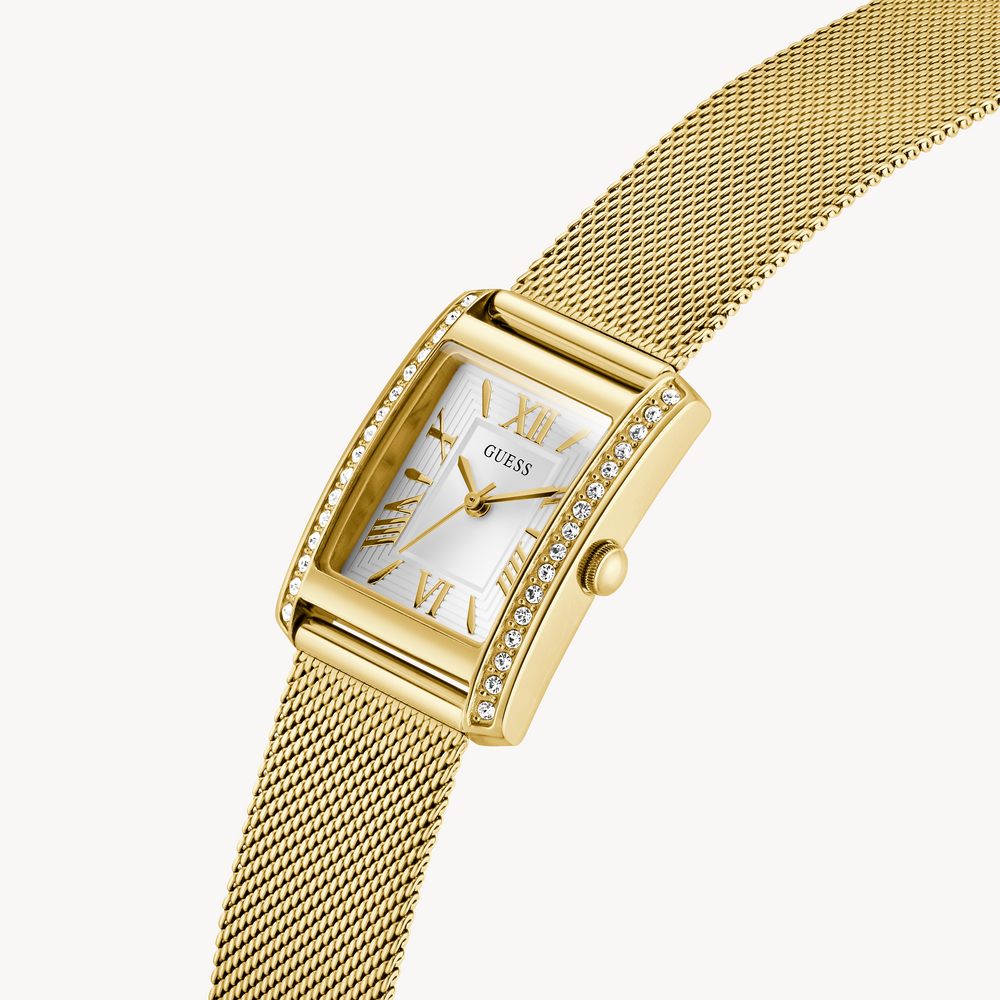 GUESS Ladies Gold Tone Analog Watch GW0997L2