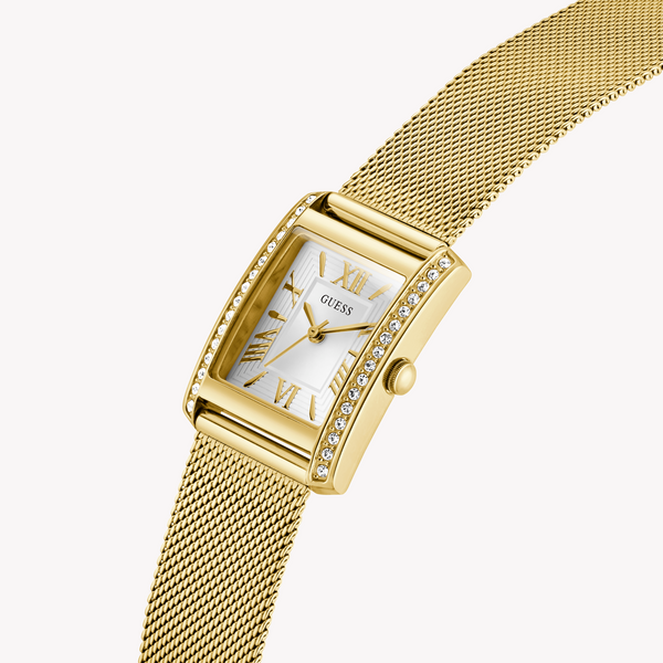 GUESS Ladies Gold Tone Analog Watch GW0997L2