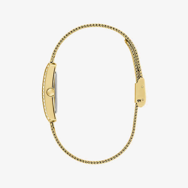 GUESS Ladies Gold Tone Analog Watch GW0997L2