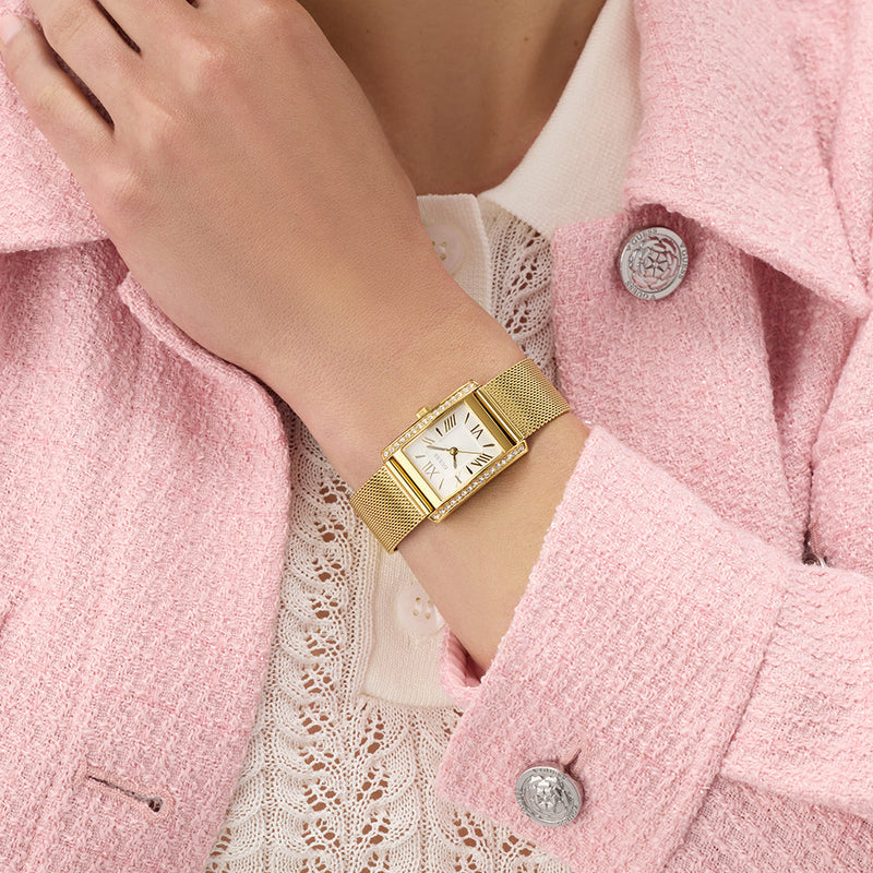 GUESS Ladies Gold Tone Analog Watch GW0997L2