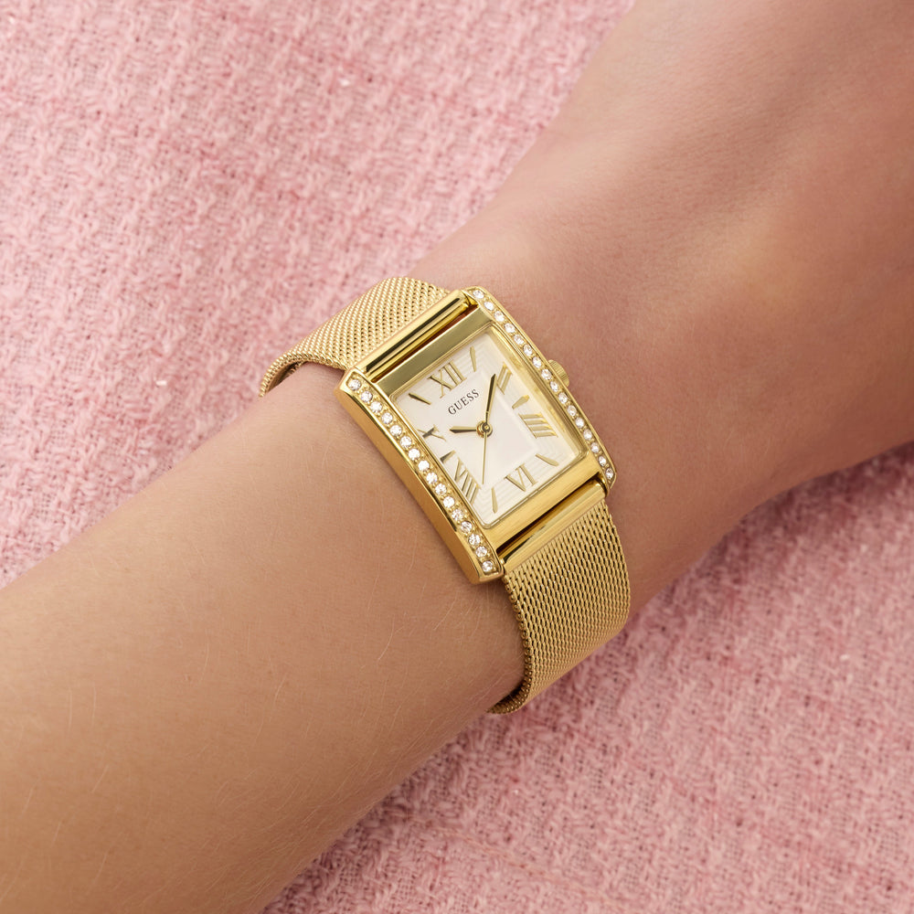 GUESS Ladies Gold Tone Analog Watch GW0997L2