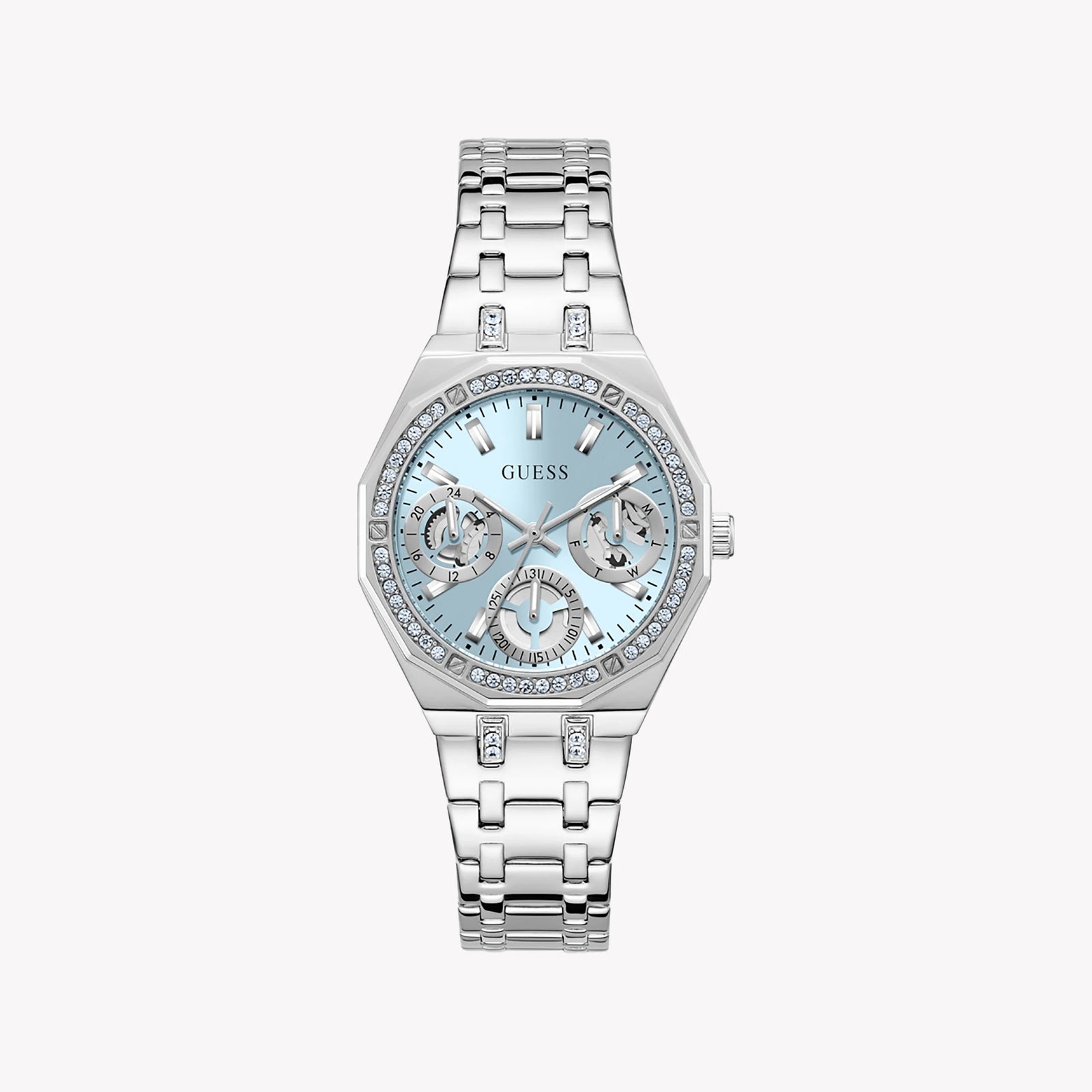 GUESS Women's Stainless Steel Silver Watch | GW1009L1 by i-watch