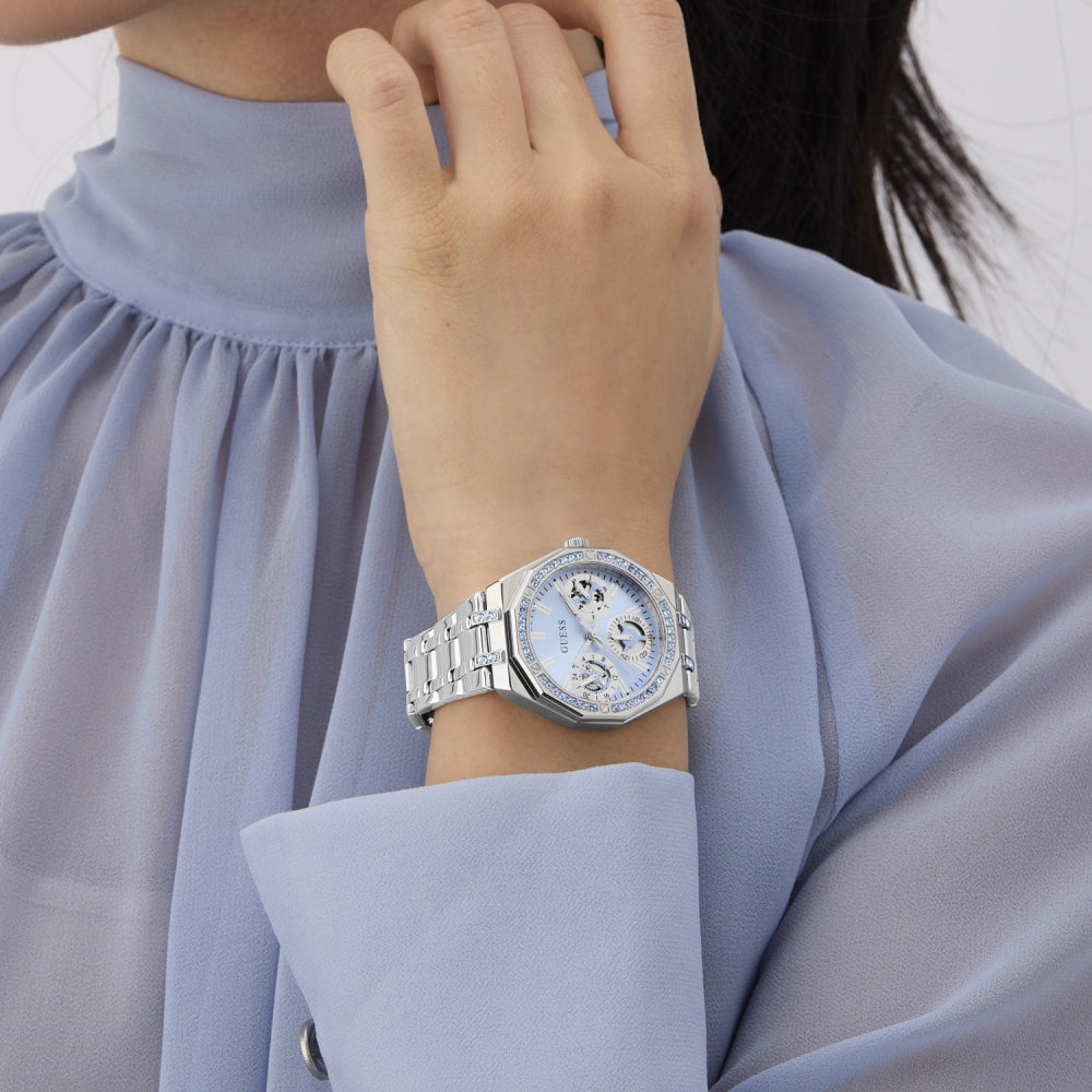 GUESS Women's Stainless Steel Silver Watch | GW1009L1