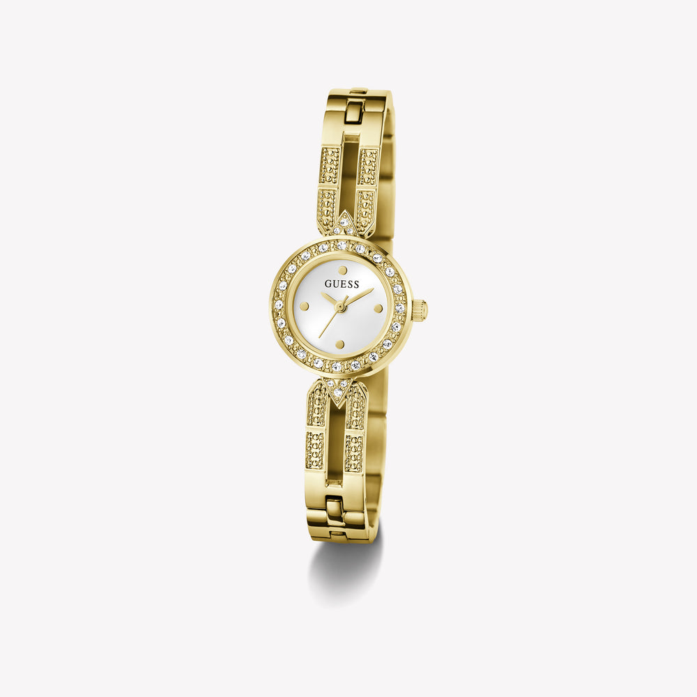 Guess Cassidy Ladies Gold Tone Analog Watch GW1016L2