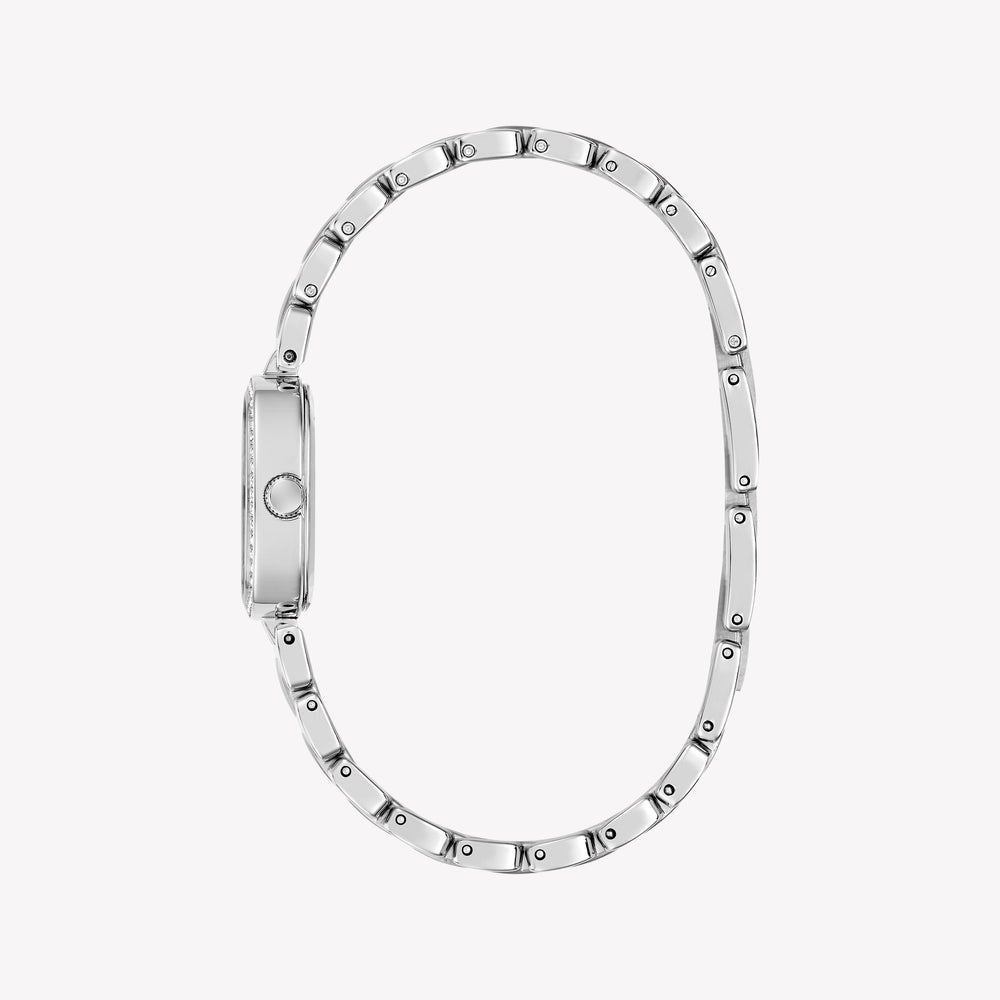 GUESS Ladies Hazel Silver Tone Analog Watch