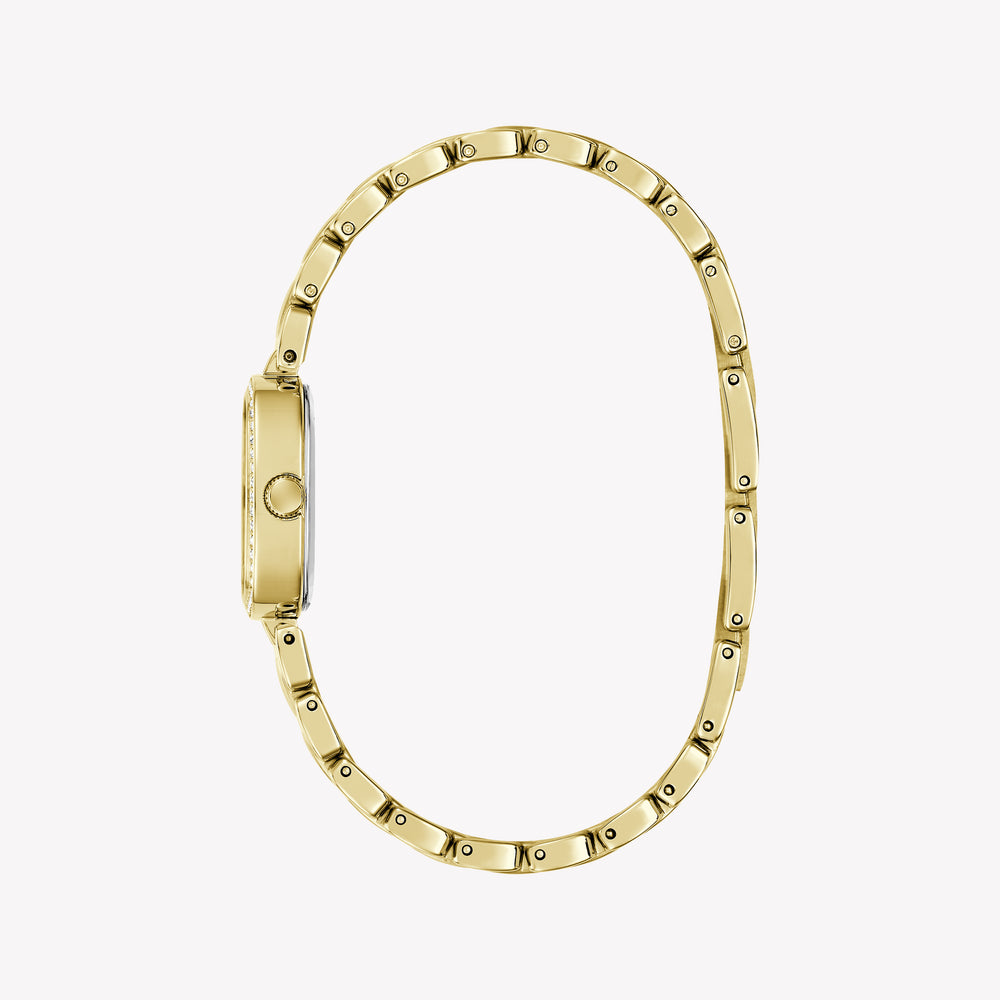 GUESS Ladies Hazel Gold Tone Analog Watch