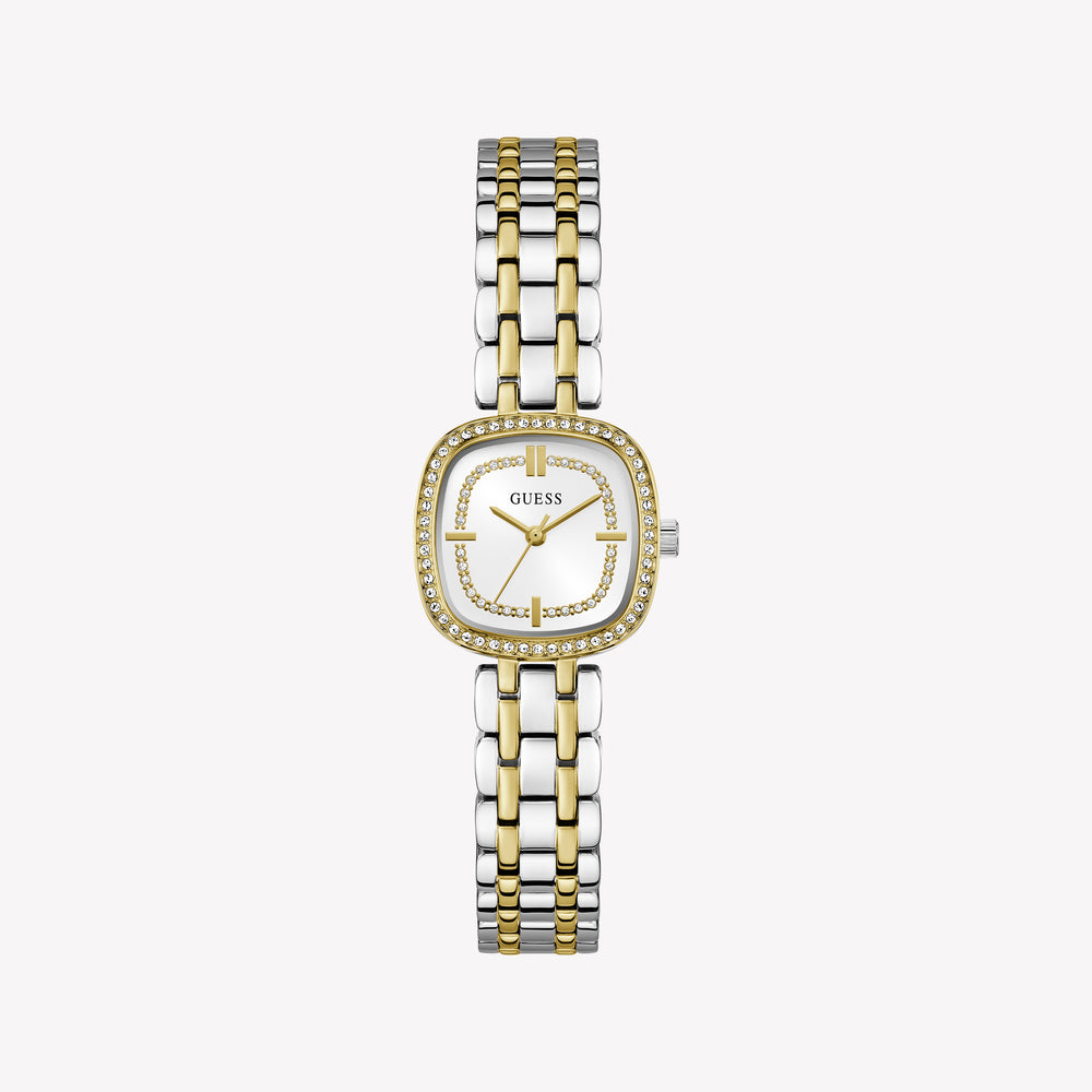 GUESS Ladies Hazel 2-Tone Analog Watch