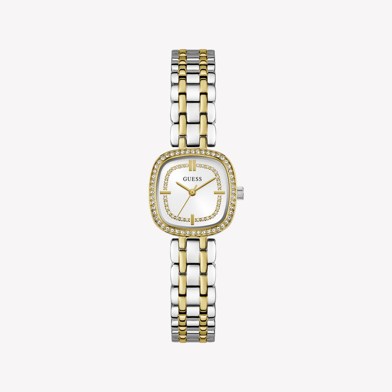GUESS Ladies Hazel 2-Tone Analog Watch