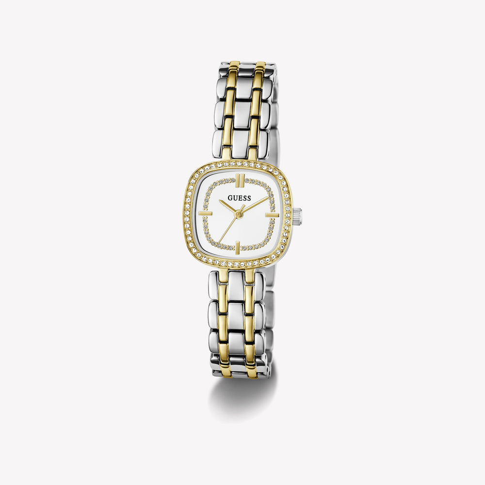GUESS Ladies Hazel 2-Tone Analog Watch