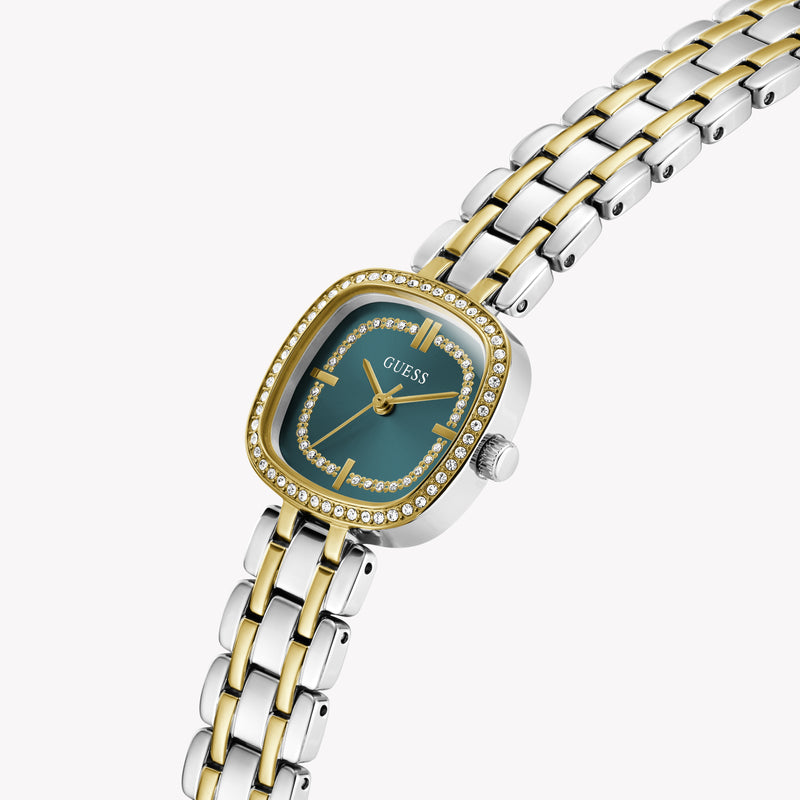 GUESS Ladies Hazel 2-Tone Analog Watch GW1018L6