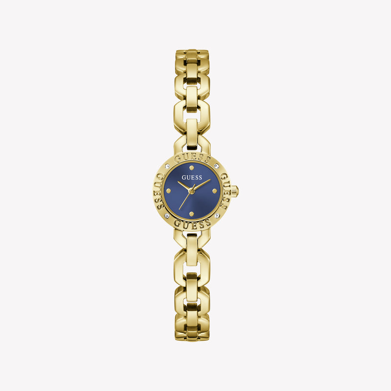 GUESS® Crystal Recycled Steel Analogue Watch