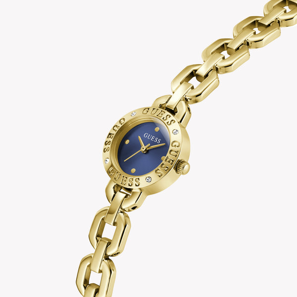 GUESS® Crystal Recycled Steel Analogue Watch