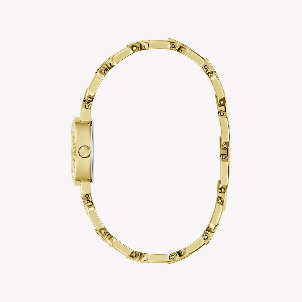 GUESS® Crystal Recycled Steel Analogue Watch