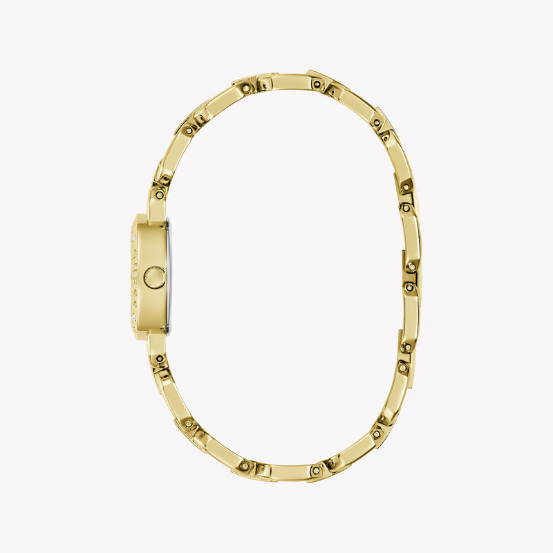 GUESS® Crystal Recycled Steel Analogue Watch