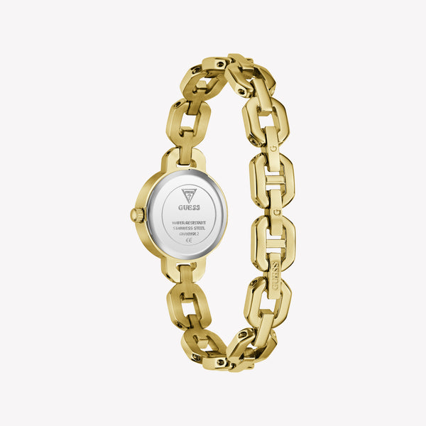 GUESS® Crystal Recycled Steel Analogue Watch