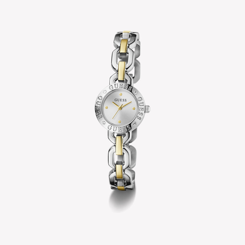 Guess Siren Women's Watch with Silver Metal Bracelet