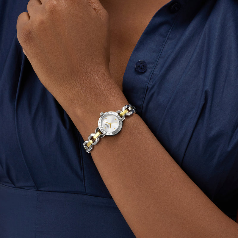 Guess Siren Women's Watch with Silver Metal Bracelet