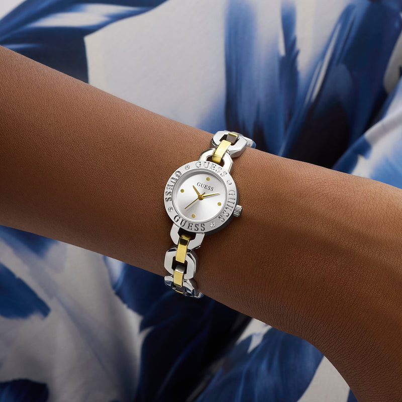 Guess Siren Women's Watch with Silver Metal Bracelet