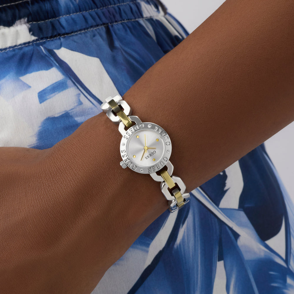 Guess Siren Women's Watch with Silver Metal Bracelet