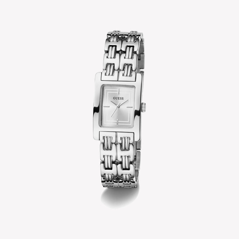 GUESS Cove Silver Stainless Steel Bracelet Watch GW1026L1