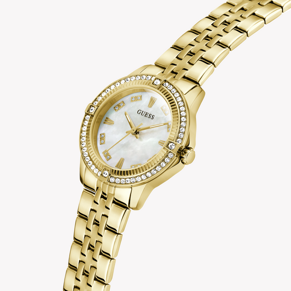 GUESS Ladies Colette Gold Tone Analog Watch