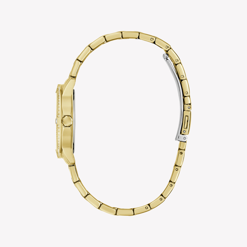 GUESS Ladies Colette Gold Tone Analog Watch