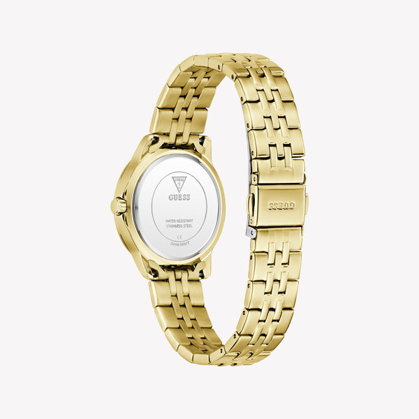 GUESS Ladies Colette Gold Tone Analog Watch