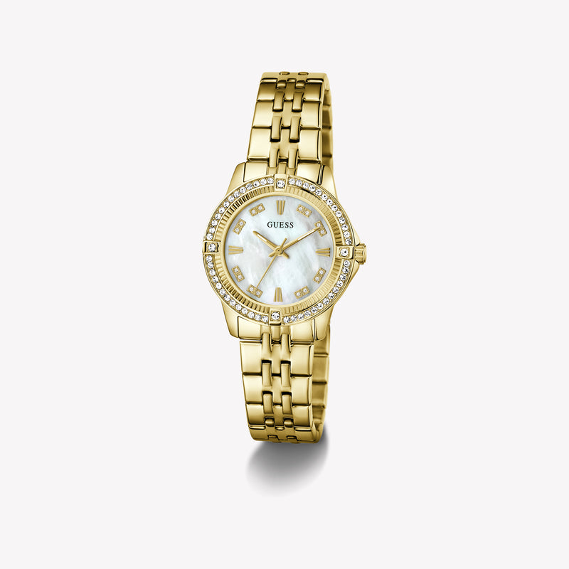GUESS Ladies Colette Gold Tone Analog Watch